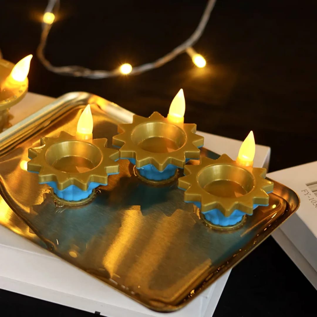 Blue Water Activated Lamps