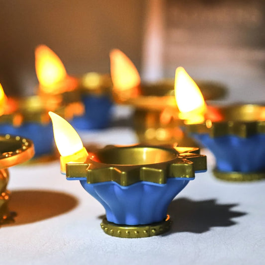 Blue Water Activated Lamps