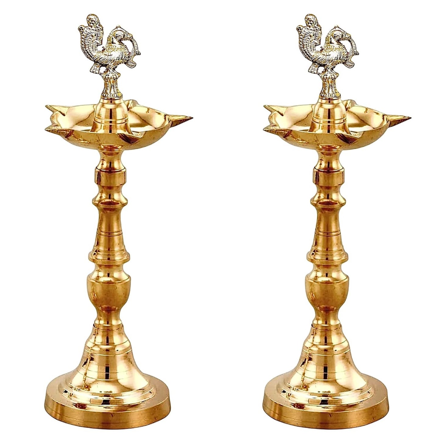 14-inch Urli Pooja/Diya Stand (Uruli Vilakku Stand)