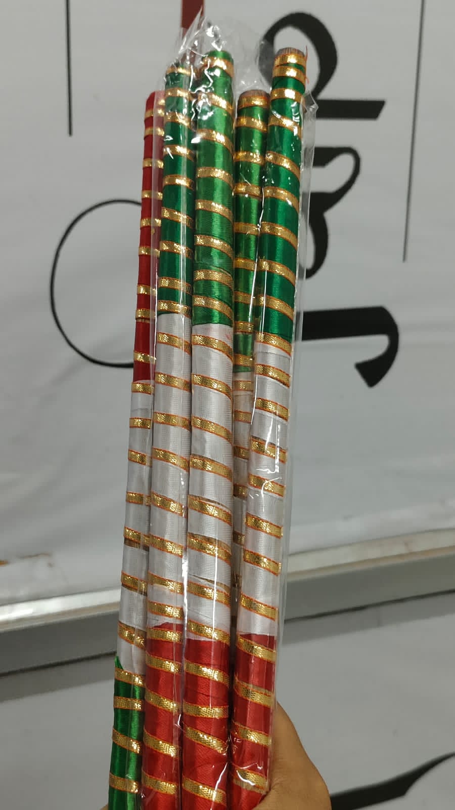 Colorful Dandiya Sticks – Traditional Indian Dance Sticks