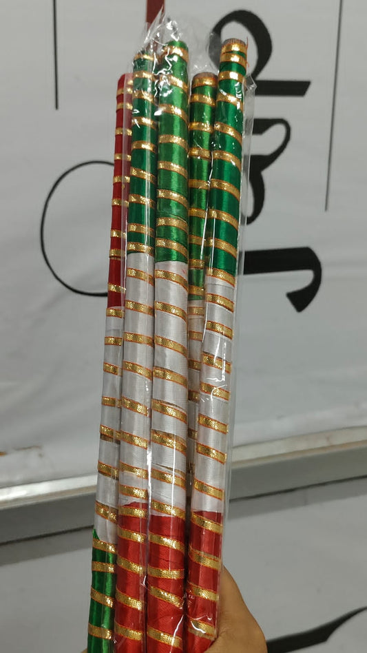 Colorful Dandiya Sticks – Traditional Indian Dance Sticks